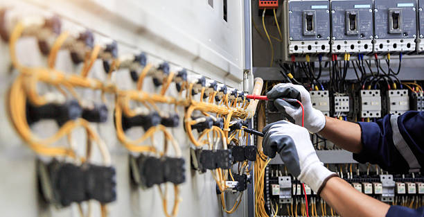 Professional Electrician technician working in Pennville, PA